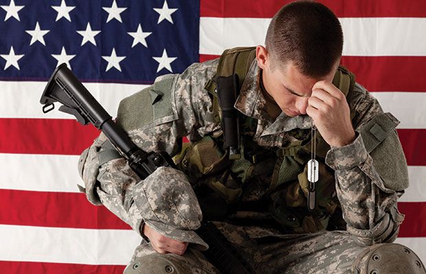 Military heroes are often troubled afterward